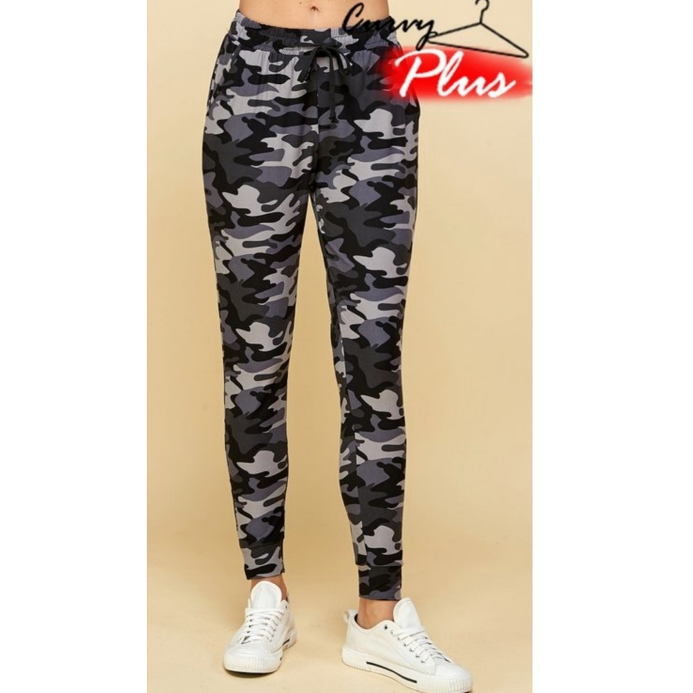 3 PACK PLUS SIZE GRAY BUTTERY SOFT CAMO JO…